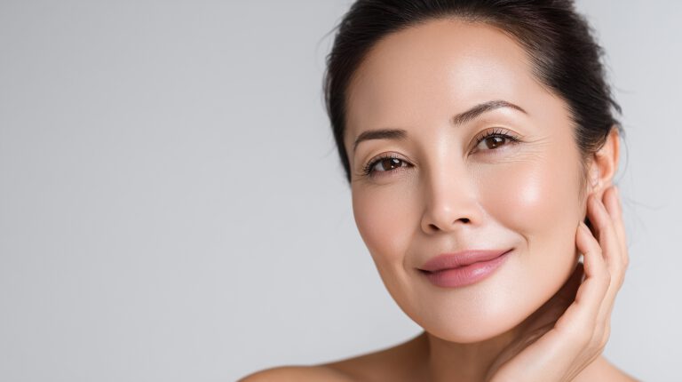 Dysport patient flawless skin
